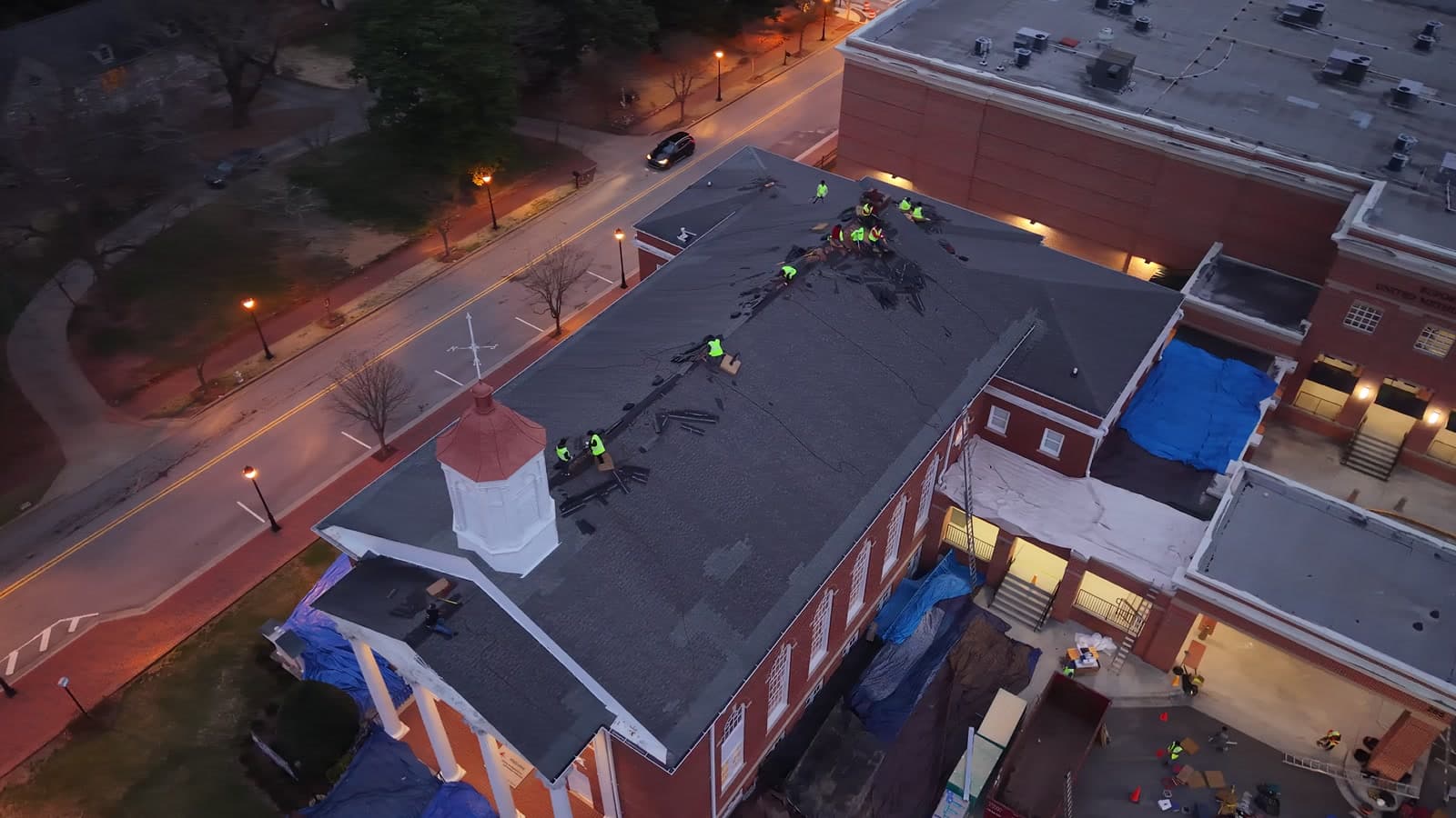 Commercial project by Bailey Roofing