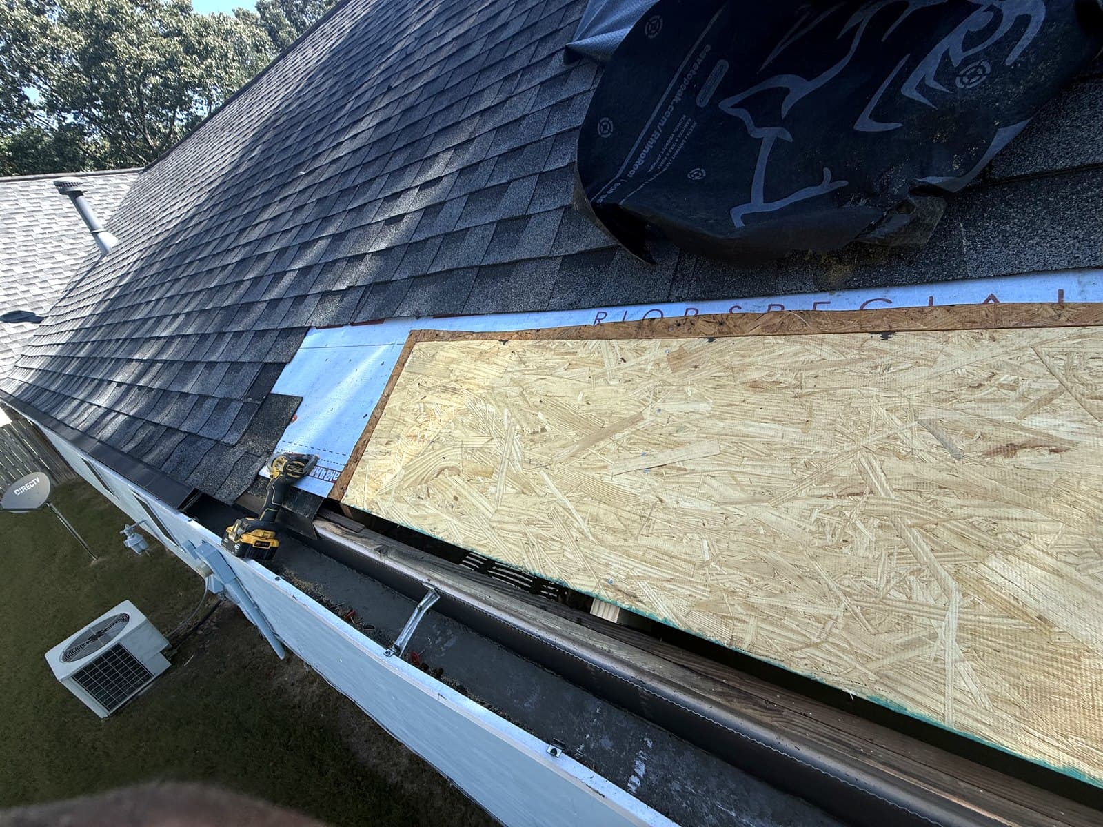 Roofing project by Bailey Roofing