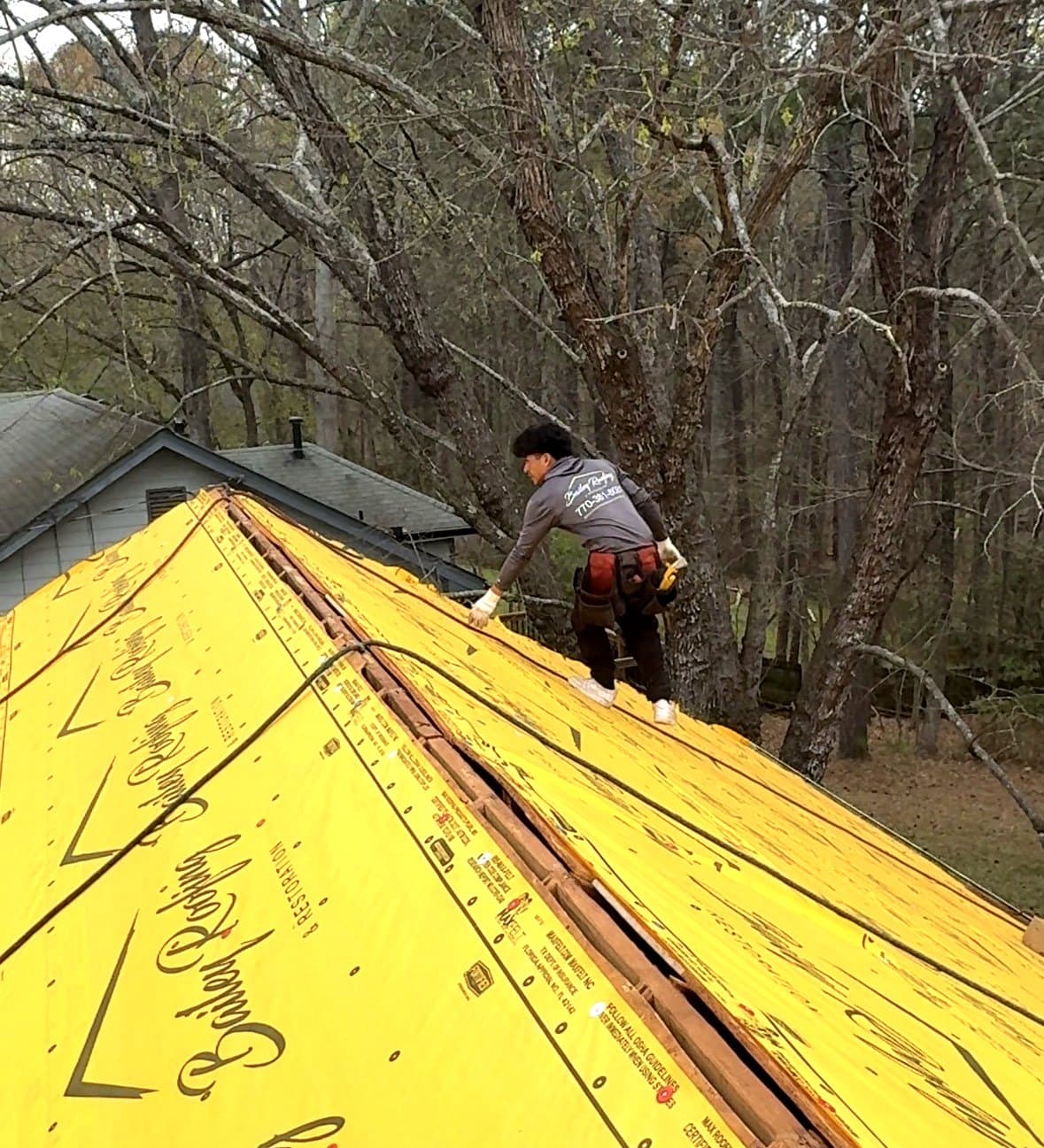 Roofing project by Bailey Roofing